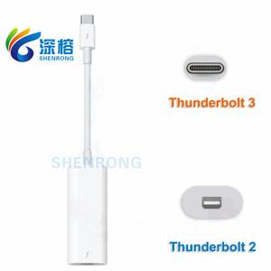 썬더볼트 3 USB-C to 2 어댑터 컨버터 변환기 케이블 A1790 호환 애플 맥북 프로 에어 디스플레이 맥 미니