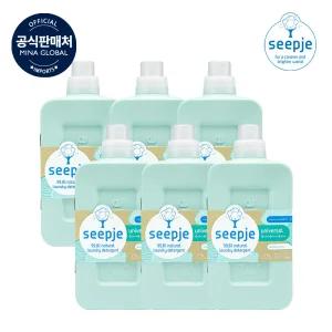 [세이피어]세이피어 에코서트 유니버셜 스파클링 자스민 세제  6개