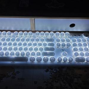 유선 키보드 크리스탈 얼음키보드 예쁜 K520 보코 조약돌