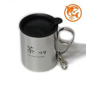 찻잔 컵 휴대용 머그컵 다기능 실속 보온컵 0.24L (3mDrZ)