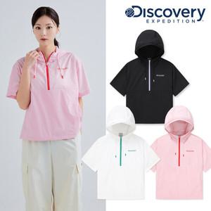 디스커버리 (DWWJG6043) 2024 S/S 이월 여성 프리미엄 경량 반팔 아노락