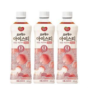 보성홍차 아이스티 제로 복숭아 500ml 20개입