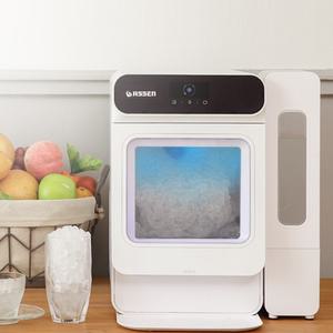 아쎈제빙기 대용량 20kg FIC-2500W 화이트 아이스캔디 설치NO 가정 사무실 1일 아이스커피 약 170잔 가능!