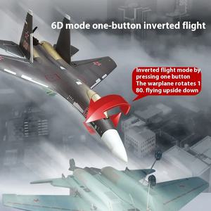 취미 RC Su-35 Qf009 제어 비행기 4 채널 전투기 고정익 폼 항공기 전기 모델 글라이더 야외 장난감 소년