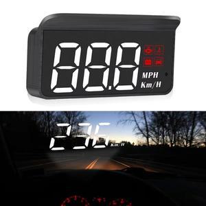 새상품 자동차 obd2 hud 헤드 업 디스플레이 앞 유리 프로젝터 속도계 게이지 온보드 컴퓨터 디지털 전자