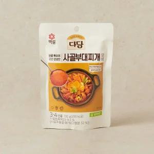 CJ 백설 사골부대 찌개양념 130g