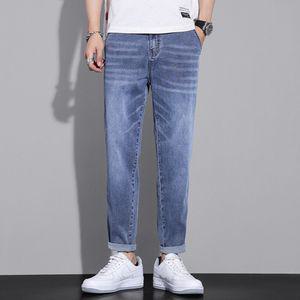 남자 배기핏 청바지 여름 9부 진팬츠 스트레이트 데님 원픽5