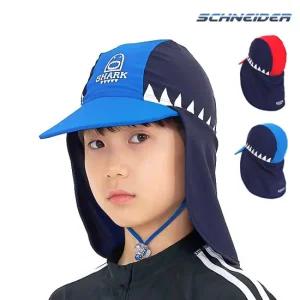플랩캡 슈나이더 스판 챙모자 플랩캡 여름모자 남아 여아 수영모자 수모 자외선차단