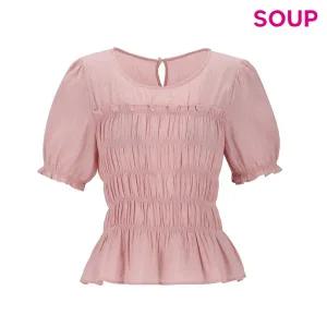 [롯데백화점]SOUP 스모킹 반팔 블라우스 SB5SS31