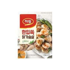 코스트코 하림 자연실록 스파이시 닭가슴살 1.2KG_냉동