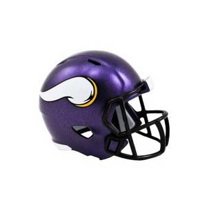 미네소타 바이킹스 NFL 리델 스피드 포켓 PRO 마이크로/포켓 사이즈/MINI 축구 헬멧