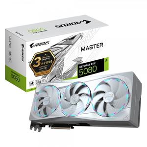 GIGABYTE AORUS 지포스 RTX 5080 MASTER ICE D7 16GB 제이씨현 /밀알