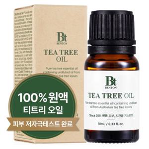 벤튼 호주 티트리 오일 100프로 원액, 1개, 10ml