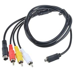 소니 호환 핸디캠 DCRSX45/V/E/L SX45/E/r용 액세서리 USA 5피트 AV A/V TV 비디오 오디오 케이블 코드 리드