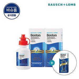 [바슈롬][바슈롬] 보스톤 어드밴스 클리너액 30ml x 2개 +심플러스 30ml 증정 하드,드림 렌즈세척액