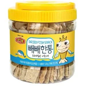 머거본 빼빼한통 오리지널맛 어포스낵 120g 2통