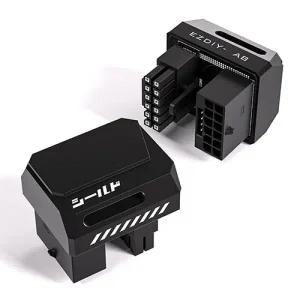 [EZDIY-FAB]SHIELD 12V-2X6 STD 180도 어댑터 (블랙)