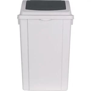 국민휴지통 그레이 50L 와이드 창신리빙 생활용품 휴지통 사각휴지통