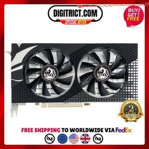 SOYO Radeon RX580 8G 그래픽 카드 GDDR5 메모리 AMD 게이밍 256 비트 PCIE3.0 x 16 HDMI 데스크탑 컴퓨터
