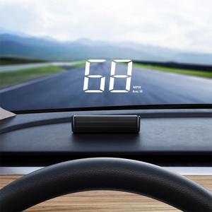 자동차 속도계 KM H HUD GPS 헤드 업 디스플레이 차량용 전자 앞 유리 프로젝터 전자 악세사리