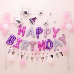 (헨리제이에스)생일패브릭 포스터 홈파티포토존 대형