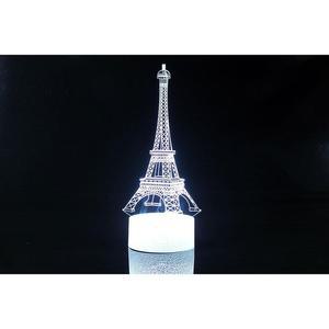 3D LED유행 무드등 [HQ버전] 에펠탑 (CBT940022)