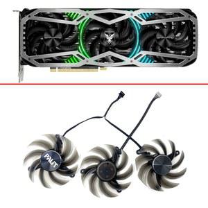 TI 3080 3070TI GPU 팬 82MM 냉각 RTX3060TI 4핀 GS 3080TI 선풍기 FD8015U12D 3060 3070 GAINWARD RTX 3090 RTX370
