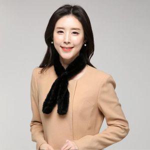 노블밍크 301 니팅 밍크 쁘띠 머플러