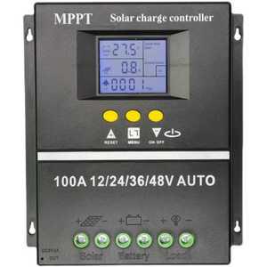 MPPT 태양광 충전 리모컨 컨트롤러 60A 80A 100A 12V