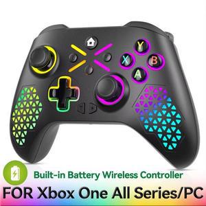 Xbox Seris 시리즈 X 콘솔용 2.4G 무선 게임 패드 Win10 Dual Vibra(6축 자이로스코프 컨트롤러 포함)