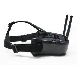 초보자용 듀얼 안테나 미니 FPV 고글, 3.7V 1200mAh 리튬 이온 배터리 카메라 드론, VR009