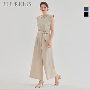 [블루레이스] 핀턱 절개 와이드 점프수트_B5M1PT7521