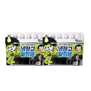 산도깨비 냉장고 탈취제 숯성분 냉장고 냄새제거 200g x2개