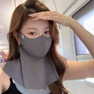 [콩심팥심]자외선 차단 쿨링 마스크 넥페이스 쿨마스크 골프용 얼굴 보호