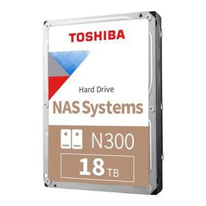 [미국배송] 도시바 N300 18TB NAS 내장 캐시 드라이브 6GB/S - CMR SATA HDWG51JXZSTA 3.5인치 7200RPM 하드 512MB