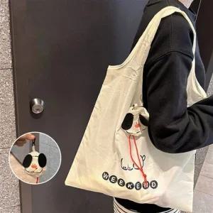 강아지 장바구니 ver2 / 키링 보조백
