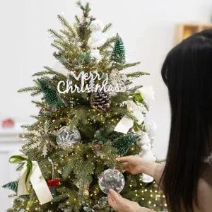 크리스마스 트리 나무 장식 풀세트 숲속의산타캐롤라이나 180cm (양면) 성탄절 PE PVC 대형 소품 용