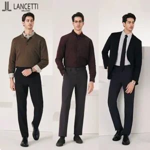 [하프클럽/니콜 생질르]란체티 릴렉스핏 링클프리 팬츠 3종