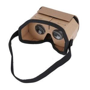 VR 헤드셋 고글 안경 기기 스마트 폰용 가상 현실 구글 카드보드 3D 영화 HD 헤드 마운트 프로젝터