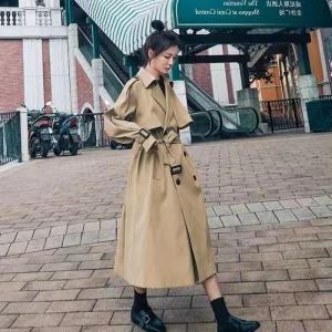 베이직 기본템 롱자켓 의류 가을 트렌치코트 2컬러 캐주얼정장 루즈핏