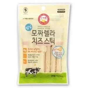 [콩심팥심]애견간식 바우와우 모짜렐라 치즈 소세지 7p