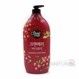 크랜베리 남성용 바디워시 1200g 남자 전용 세정제 남성 피부 관리용 (WFJT06V)