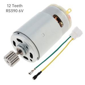 리모컨 차량용 고속 전기 모터 R390 12 톱니 DC 6V 12000-20000RPM 용 장난감 자동차