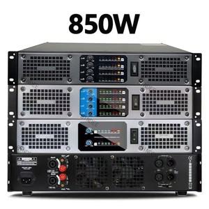 성능 웨딩 스테이지 방송 홈 엔터테인먼트 노래방 야외 앰프를 위한 850W 전문 고출력