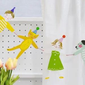 파티용가랜드 이벤드 생일축하 벽장식 띠 가랜드 파티용품 이벤트용품 생일파티 생일용품 파티장식