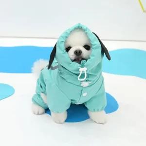 반려견 애완 강아지의류 레인코트 비옷 우비 강아지 EA 오는날 는산책 오는 애망토 판초 애소형견 중형 애