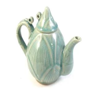 청자 죽순 주전자(500ml) / 전통 도자기탕관 / 다관, 다기, 술주전자, 제사, 제기