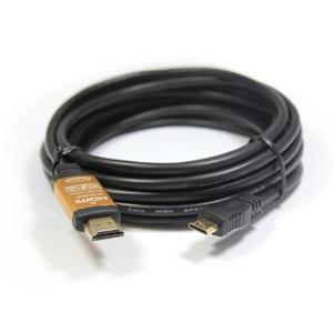 (GC) 마하링크 Ultra HDMI to MINI HDMI Ver2.0 골드 케이블 (1.2m  ML-H2M012)