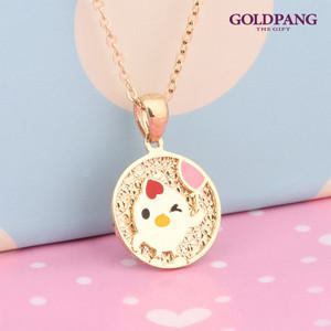 [골드팡] 14k/18k 꼬꼬 미아방지 목걸이