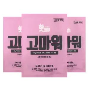 핫데이핫팩 고급형 고마워 100g X 30매 국내생산